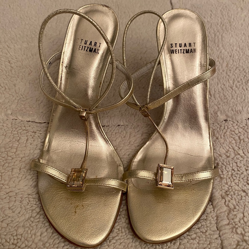 Stuart Weitzman evening sandal
